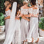 Tight Off-Shoulder Asymmetrical Lavender Bridesmaid Dresses Online, QB0131