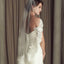 Attractive Tulle  Short Wedding Veil With Lace Appliques , WV0118