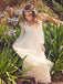 3/4 Sleeve Ivory Lace Flower Girl Dresses Long Cheap Flower Girl Dresses, QB0268