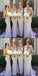 Mermaid One Shoulder Long Cheap Lilac Bridesmaid Dresses with Lace Appliques, QB0164