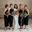 Newest Hlater Backless Navy Bridesmaid Jumpsuit,Cheap Bridesmaid Dresses, BDS0012