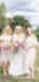 Simple Charming Beteau Short Sleeveless Knee-Length Cheap Short Bridesmaid Dresses, QB0943