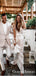 Sexy V-neck Long Sleeve Lace Mermaid Long Cheap Beach Wedding Dresses, WDS0039