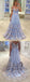 Light Blue Prom Dresses Lace Appliqued Off the Shoulder Long Prom Dresses, QB0337